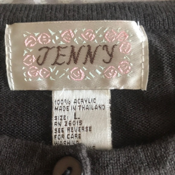 NWOT Gray cardigan sweater - Picture 3 of 9